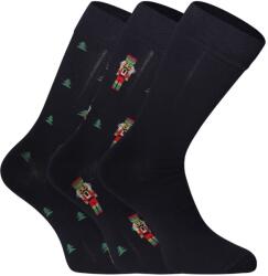 Cornette 3PACK zokni Cornette fekete (A48) M