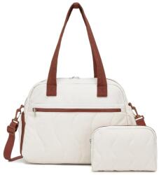 Konofactory Bézs 2 részes kézipoggyászszett „Travel Combo - M méret (PT2622-beige-HU)