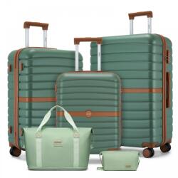 Konofactory Zöld 5 részes prémium poggyászszett „Harder - M, L, XL (S592set5in1-green-HU)