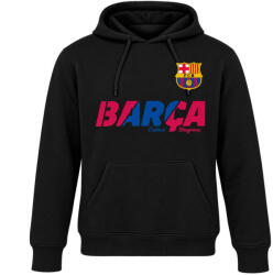  Barcelona pulóver felnőtt kapucnis fekete SENTIMENT L
