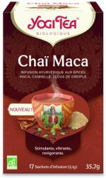 YOGI TEA Maca Chai ájurvédikus gyógynövényes tea szegfűszeggel és fahéjjal 17 x 2, 1 g