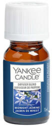 Yankee Candle Utántöltő diffúzorhoz Yankee Candle, Ultrahangos aromaolaj, Éjféli jázmin, 10 ml