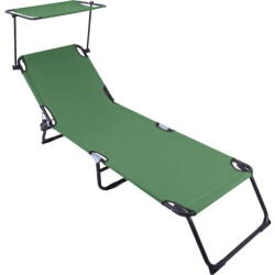 Heinner HR SEZLONG CU PARASOLAR 186X55X24 VERDE (DSZP011)