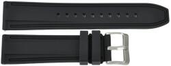 EmBexy SoftLine JD143 - szilikon óraszíj, 22 mm, fekete