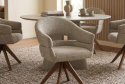 Orvella Design forgószék Orvella taupe bézs barna