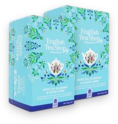 English Tea Shop Fehér tea áfonyával és bodzával bio 20 db DUO 2 db - naturreform