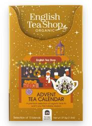English Tea Shop Adventi kalendárium Gold Xmas 13 íz 25 db - naturreform