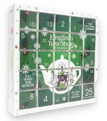 English Tea Shop Adventi kalendárium teaválogatás zöld puzzle bio 25 db - naturreform