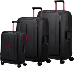 Samsonite Essens Bőrönd Szett Charcoal/Red (Essens Charcoal/Red Szett 1186)