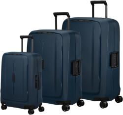 Samsonite Essens Bőrönd Szett Midnight Blue (Essens Midnight Blue Szett 1549)
