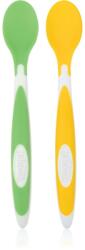 Dr. Brown's Designed to Nourish Soft-Tip Spoons linguriță pentru copii 4 m+ 2 buc Set pentru masa bebelusi