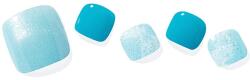 OHORA Semi Cured Gel Pedicure Strips P Ocean Gleam körömmatrica lábakra árnyalat PD-001