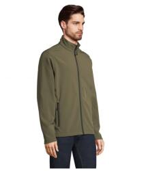 Sol's Férfi kabát, softshell Sol's Race SO01195, Army, 3XL (so01195ar-3xl)
