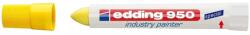 edding 950 Jelölőfilc, 10 mm tartós viasz hegy, sárga (ED950005)