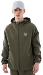 New Era férfi cipzáras pulóver, mlb core plus fz hoodie neyyan, 60897394, S INTL, Zöld (60897394-s)
