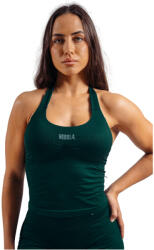 Nebbia Halter Top with Built-in Bra Primal női felső L / sötétzöld
