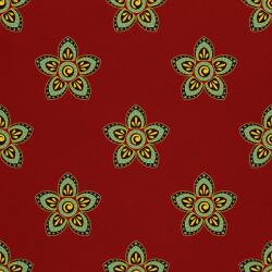 Heko Panels Textil anyag, indiai stílusú minta, poliészter 100%, 210g/pm, Méret: 100cm x 155cm, DX423-4 (DX423-4)