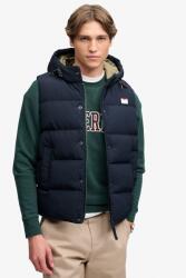 Superdry & Co Superdry & Co, Bélelt mellény kapucnival, Tengerészkék, S (M5012425A-98T-S)