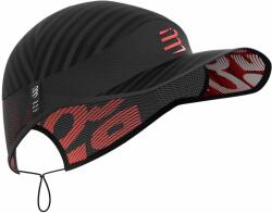 Compressport PRO RACING CAP Fekete, Szürke, Piros UNI (CU00003B-990)