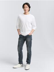 Tom Tailor Férfi farmer, Tom Tailor, Marvin, Straight Fit, Közepes derék, Cipzár, Hosszú, 5 zseb, Pamut, Elasztán, W32-L30 US, Kék (47477-72)