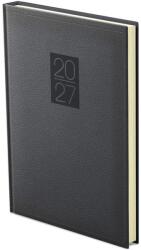 TopTimer Agendă TOPTIMER Classic C020 B/5 cu pagini galbene și fundal negru, pentru 5 zile, 2027 (C020C-003)