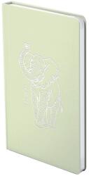 TopTimer Agendă TOPTIMER Pastel P015 A/5 săptămânală, pagini albe, copertă verde, 2027 (T015P-006)