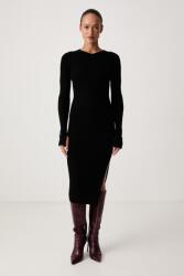 Patrizia Pepe rochie bodycon cu vâscoză 9BY2-SUDYTR_99X (2A0044.KK032)