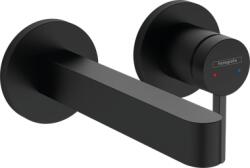 Hansgrohe egykaros falsík alatti mosdócsaptelep 16, 8 cm-es kifolyóval, matt fekete (HG-76051670)