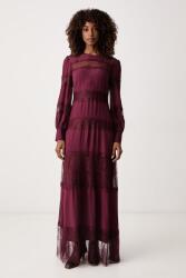 TWINSET rochie evazată din vâscoză 9BY2-SUDZGK_83X (262TT2630)