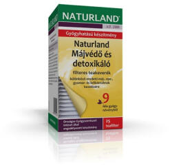 Naturland májvédő, detoxikáló tea filteres (25x)