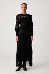 TWINSET rochie evazată din vâscoză 9BY2-SUDZGK_99X (262TT2630)