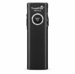 TrustFire Mini X3-SC LED lámpa fehér és UV fénnyel - fekete (MINIX3-SC)