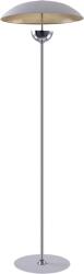 COSMOLIGHT Lampadar Sydney F01079WH AU, LED 18W, corp alb și cromat, abajur alb și auriu (COSF01079WH AU)