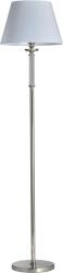 COSMOLIGHT Lampadar Siena F01322NI-WH, 1xE27, corp cu finisaj nichel, abajur alb (COSF01322NI-WH)
