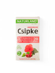 Naturland Csipke-hibiszkusz Tea Filteres 20x3g
