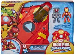 Marvel Iron Man Si Prietenii Sai Uimitori Set Armura Gigantica Iron Jet (g1994) - etoys Figurina