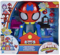 Marvel Spidey Si Prietenii Lui Uimitori Marvel Rescue Webs Set De Joaca Webquarters Cu Lumini Si Sunete (g1989) - etoys Figurina