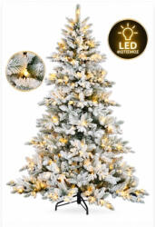 ForAll Brad de Crăciun Alpi Nins 240 cm cu Iluminare LED 25025-240 (25025-240)