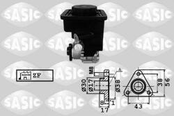 SASIC Pompa hidraulica, sistem de directie SASIC 7076050 (7076050)