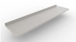 INOXPLÁZA Kft Inoxpláza tömör fali polc konzollal - 1800 × 300 mm (RMF18030)