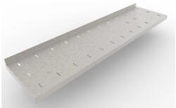 INOXPLÁZA Kft Inoxpláza perforált fali polc konzollal - 800 × 400 mm (RMPF8040)