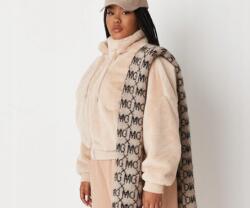 Missguided Plus Size Bézs Szőrme Missguided 46 P0/LX6*