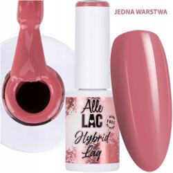 AlleLac Hibrid lakk Allelac 6g Led/uv Gel Polish Pink Smoked Kiss Rózsaszín (Lakier do paznokci idealny kolor na jesień)