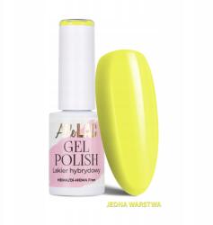 AlleLac Hibrid lakk Allelac 6g Led/uv Gel Polish Limited Edition Yellow Y5 (Lakier do paznokci żółty citrus)