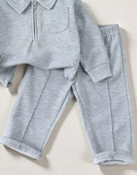 Shein Szürke Melegítőnadrág Qvq S06__68-74 CM