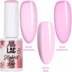 AlleLac Hibrid lakk Allelac 6g Led/uv Gel Polish Pink Misty Rose Rózsaszín (Lakier Do Paznokci Na Karnawał Imprezę)