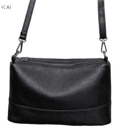 Shein Fekete Bőr Utánzatú Kézitáska S07__26X9X15