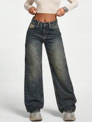Shein Kék Farmer Nadrág 8KB S06__M