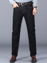 Shein Fekete Egyenes Szárú Farmer Nadrág OM5 S06__W40