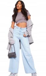 Prettylittlething Farmernadrág Magasaknak 44 M6C